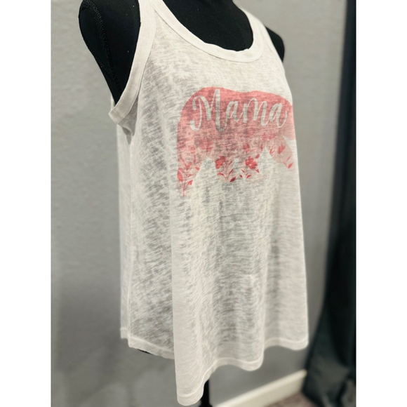 Phil Love “Mama Bear” Graphic Tank Top | Sz L, NWOT - Picture 4 of 8